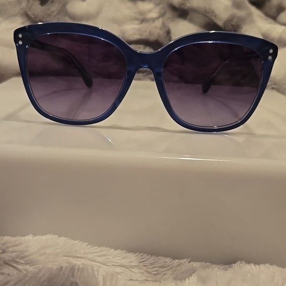 Kate Spade Pella Blue Sunglasses Brand New In Case